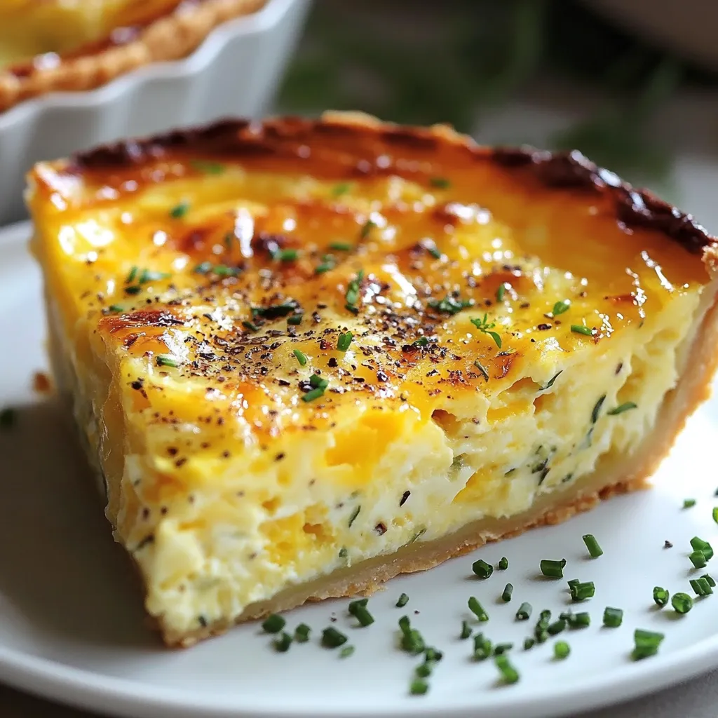 Close-up of baked cottage cheese eggs.