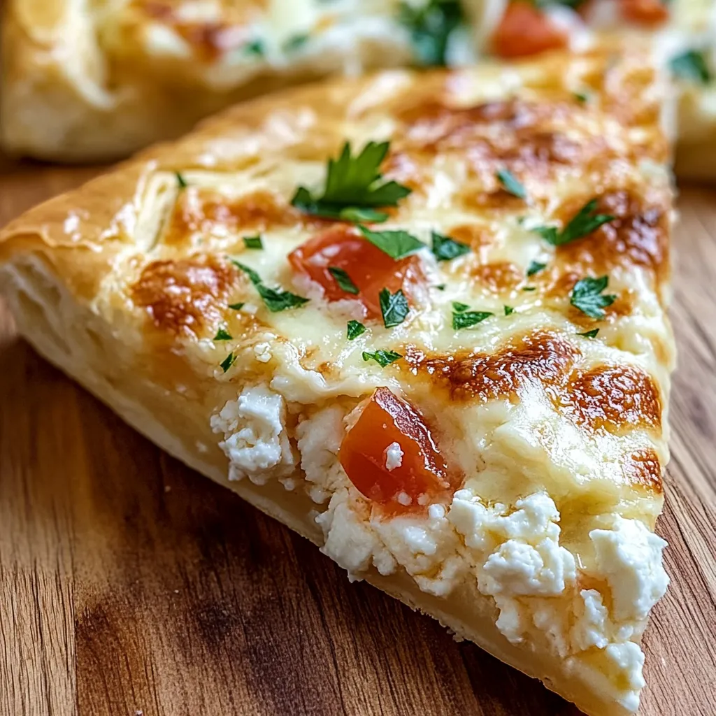 A simple cheesy flatbread loaded with protein and perfect for quick meals or snacks, made with fresh ingredients.