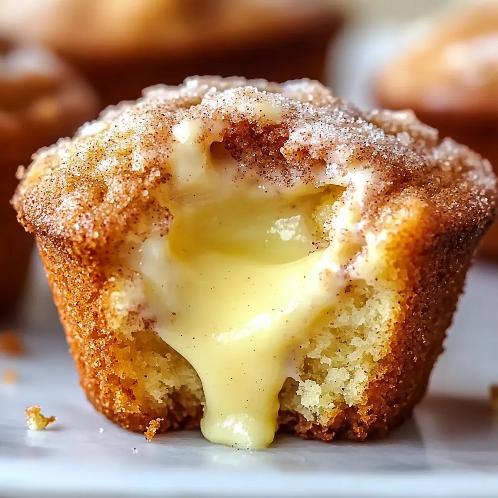Soft, gooey cinnamon cream cheese muffins, featuring a rich filling and a delightful golden crust, perfect for breakfast.