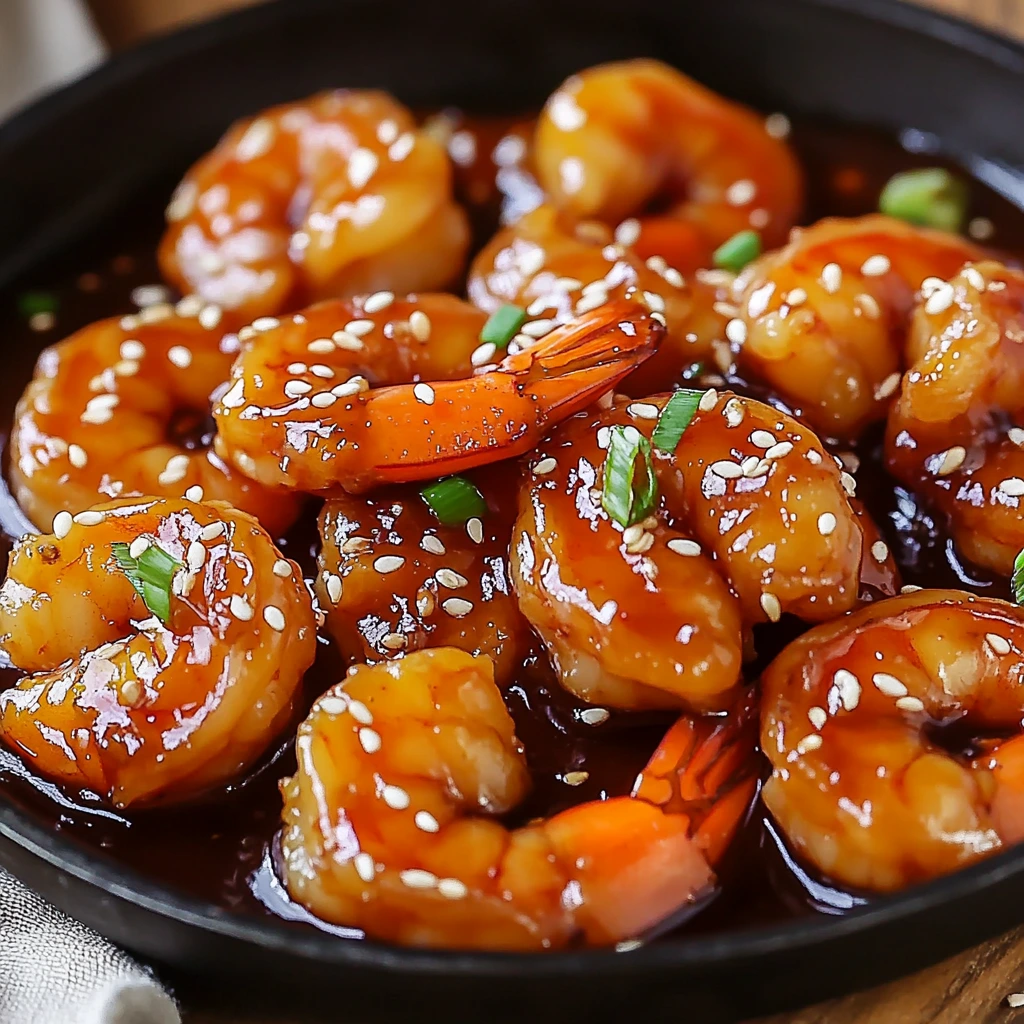 Delicious firecracker shrimp, golden and crispy.