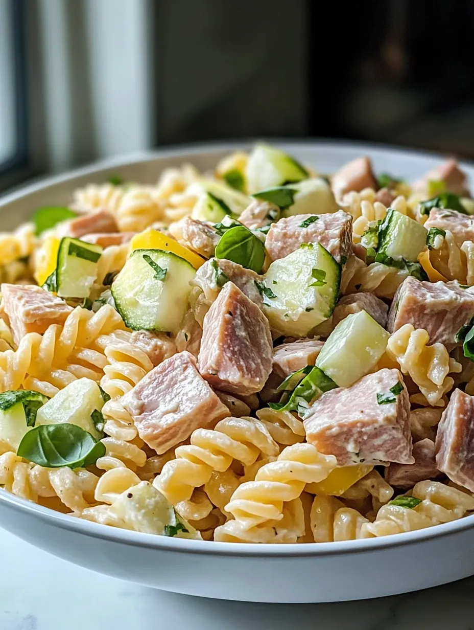 A plate of spaghetti with vegetables and meats.